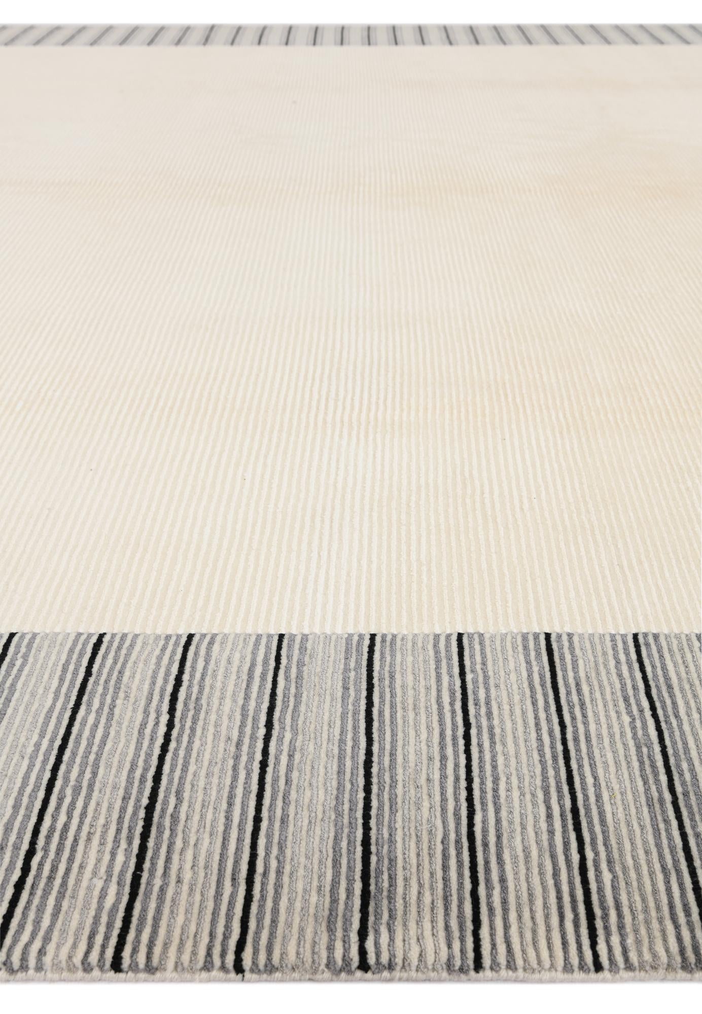 9' 7 x 12' 10 Hand Knotted Darya Wool Rug