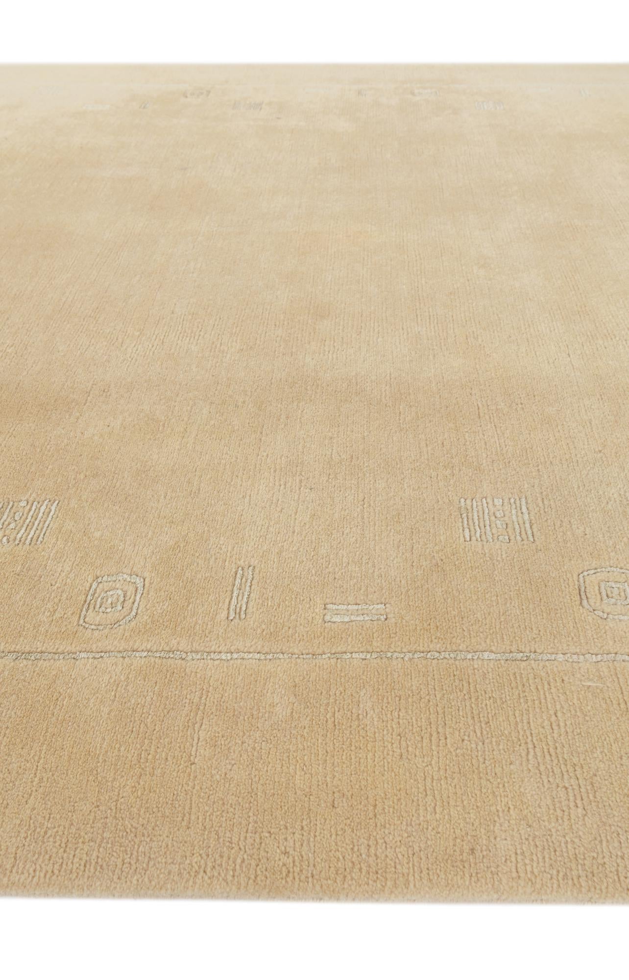 6' 6 x 9' 9 Hand Knotted Darya Wool Rug