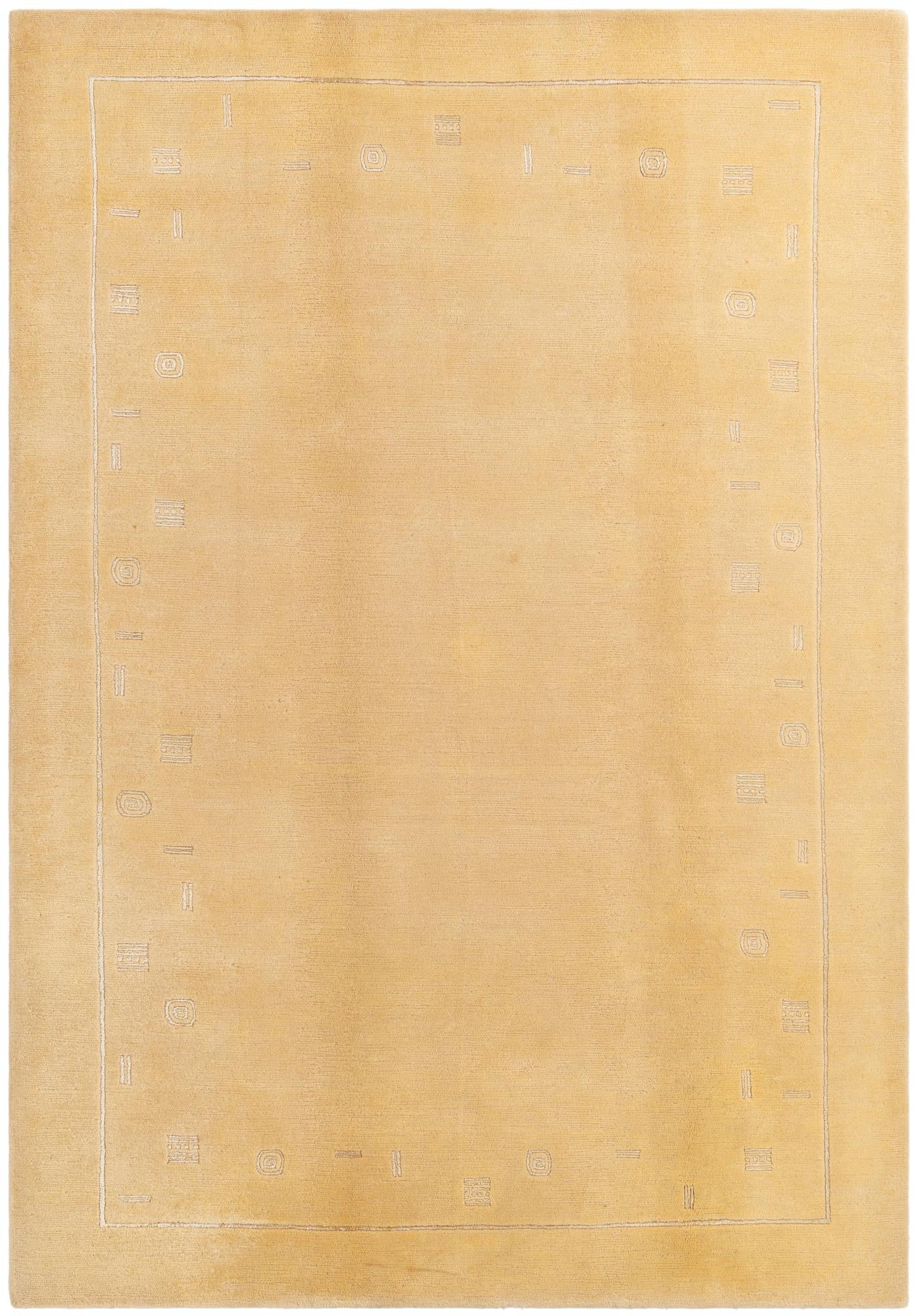 6' 6 x 9' 9 Hand Knotted Darya Wool Rug