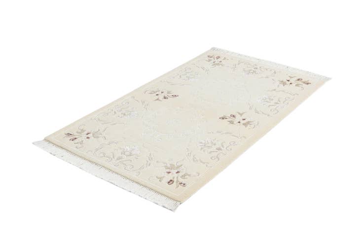 Detail image of 2' 9 x 4' 8 Hand Knotted Darya Wool Rug