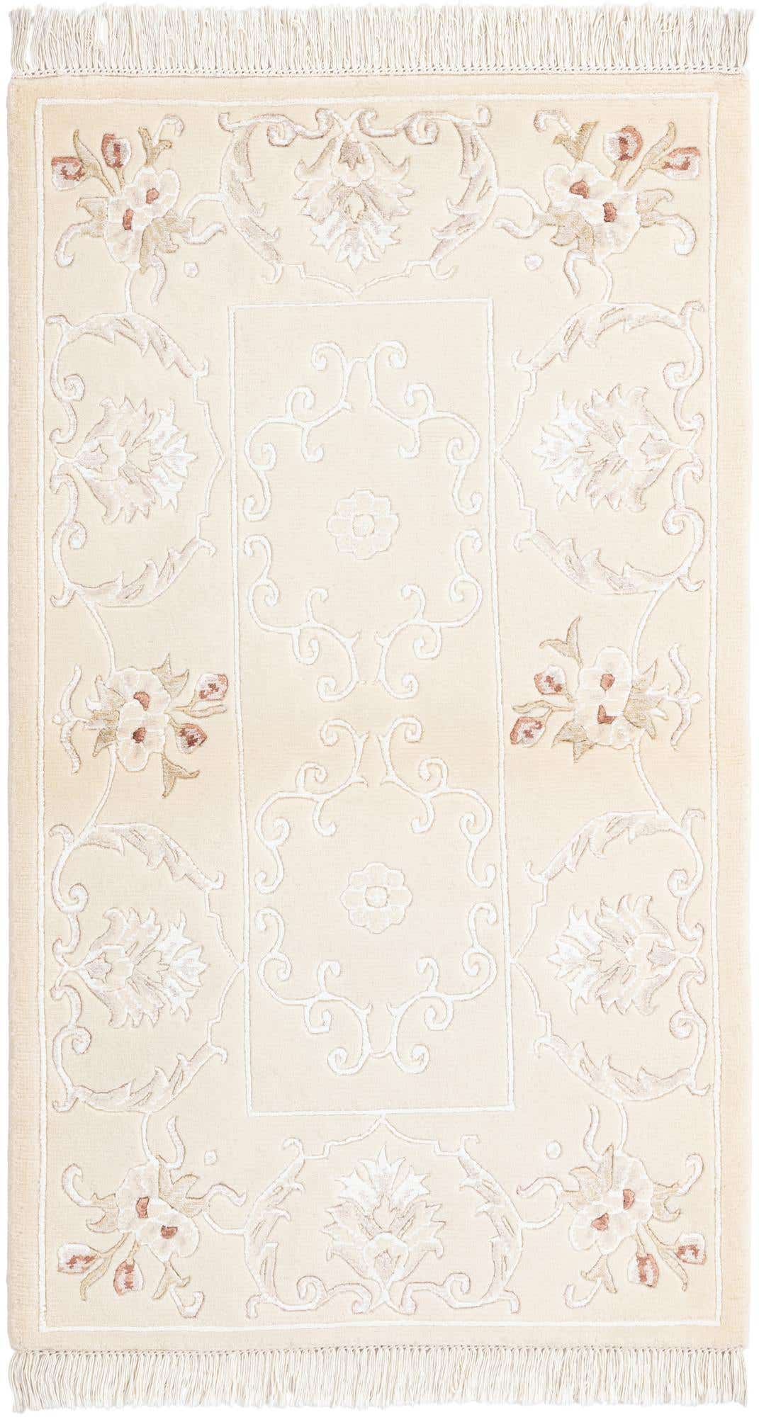 2' 9 x 4' 8 Hand Knotted Darya Wool Rug