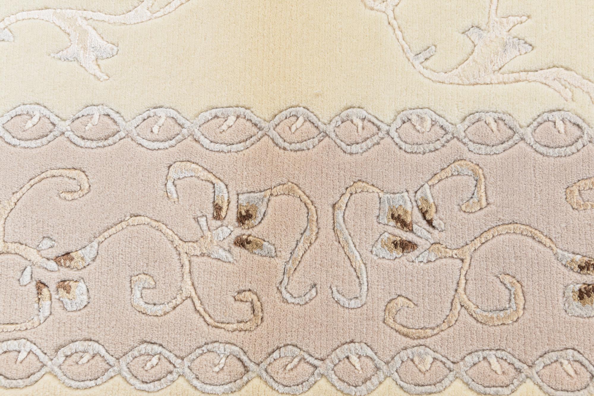2' 11 x 4' 11 Hand Knotted Darya Wool Rug