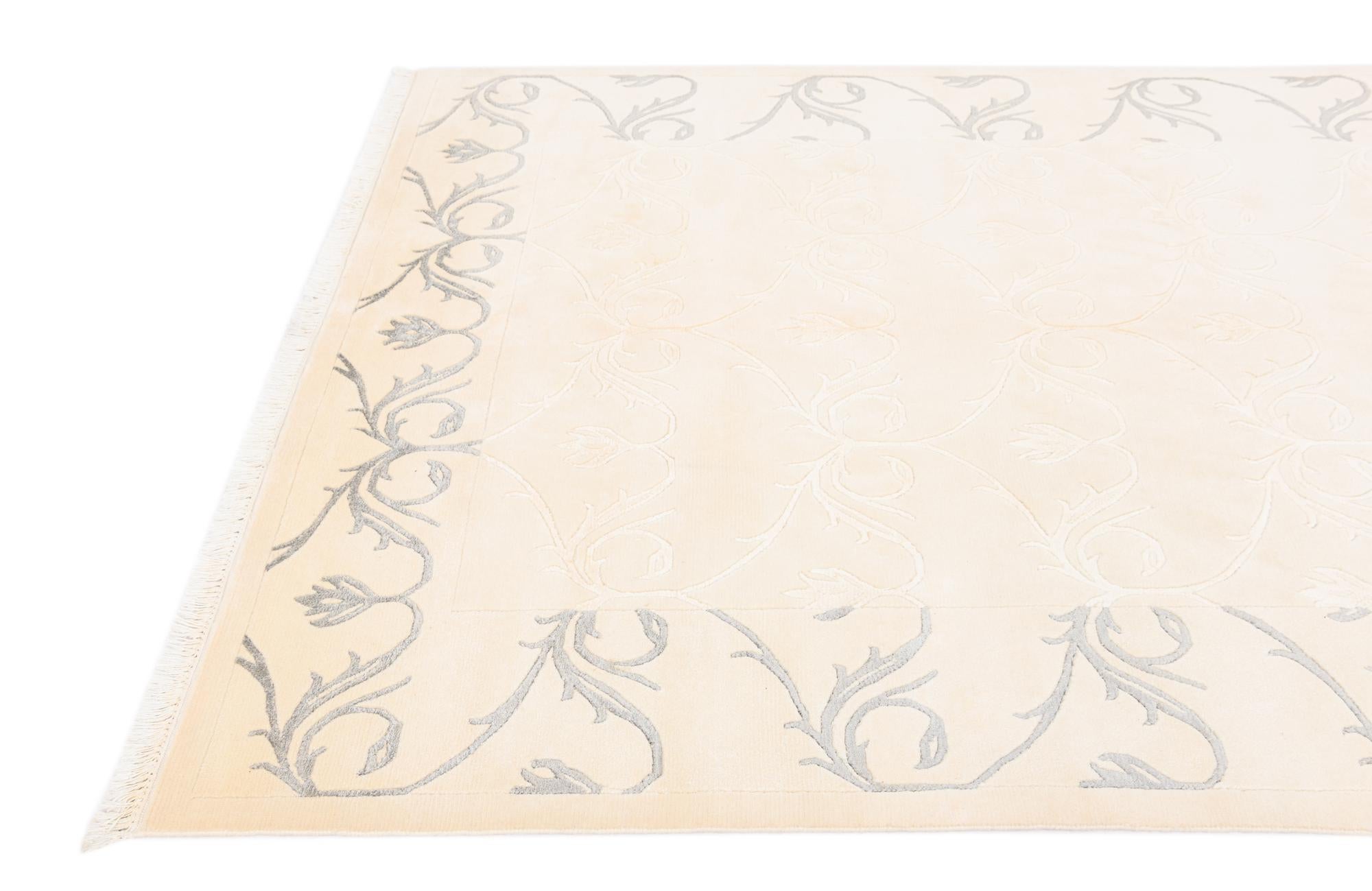 5' 6 x 7' 10 Hand Knotted Darya Wool Rug