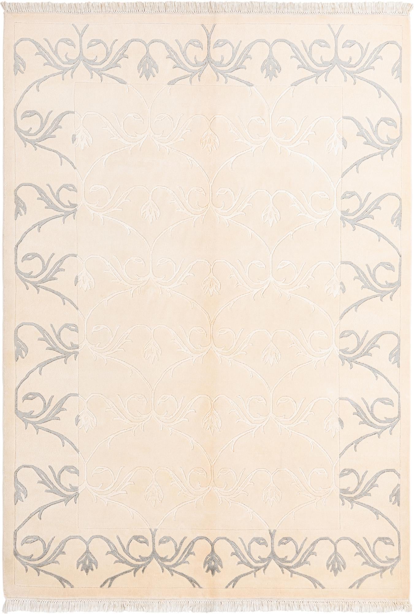 5' 6 x 7' 10 Hand Knotted Darya Wool Rug