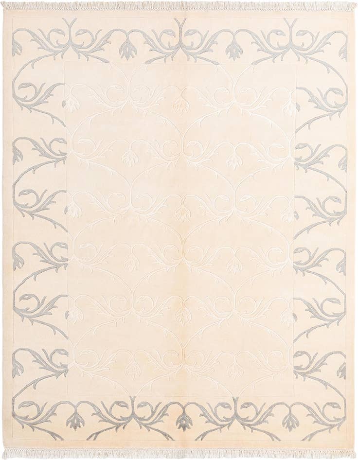 Detail image of 5' 6 x 7' 10 Hand Knotted Darya Wool Rug