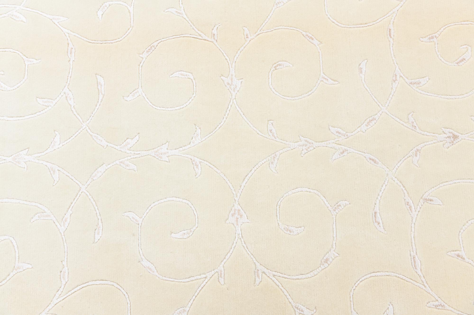 5' 7 x 7' 10 Hand Knotted Darya Wool Rug