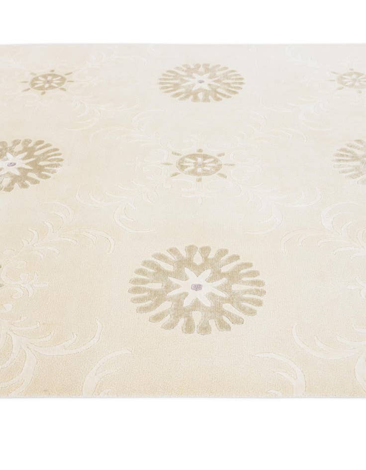 Detail image of 5' 6 x 8' 2  Hand Knotted Darya Wool Rug