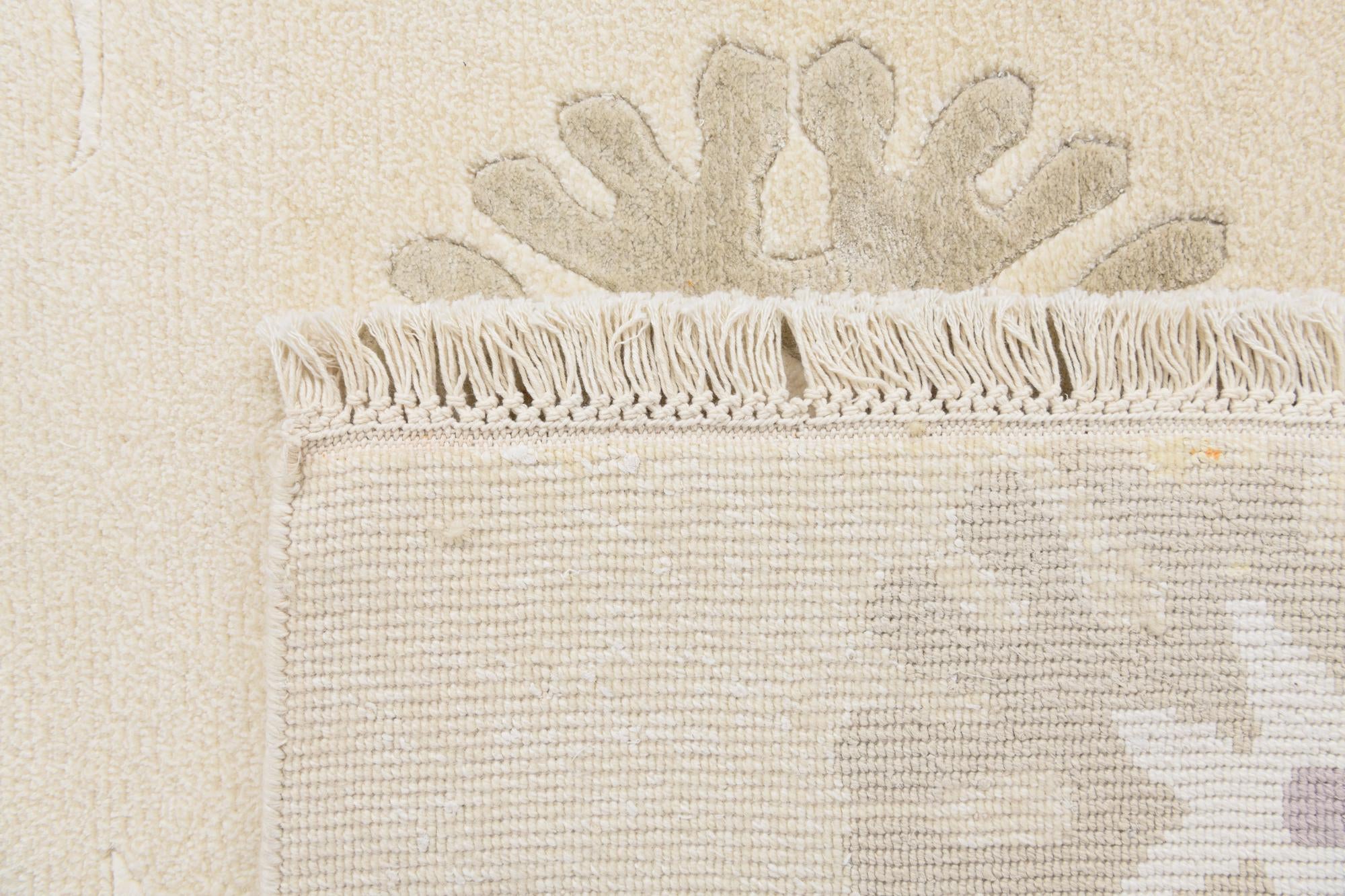 5' 6 x 8' 2 Hand Knotted Darya Wool Rug