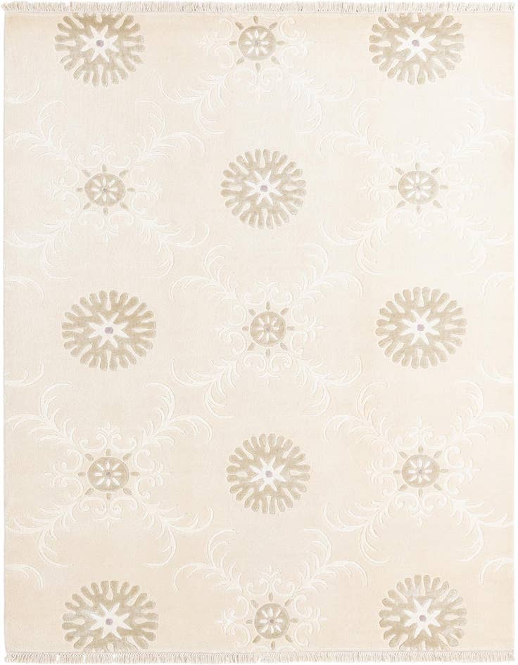 Detail image of 5' 6 x 8' 2 Hand Knotted Darya Wool Rug