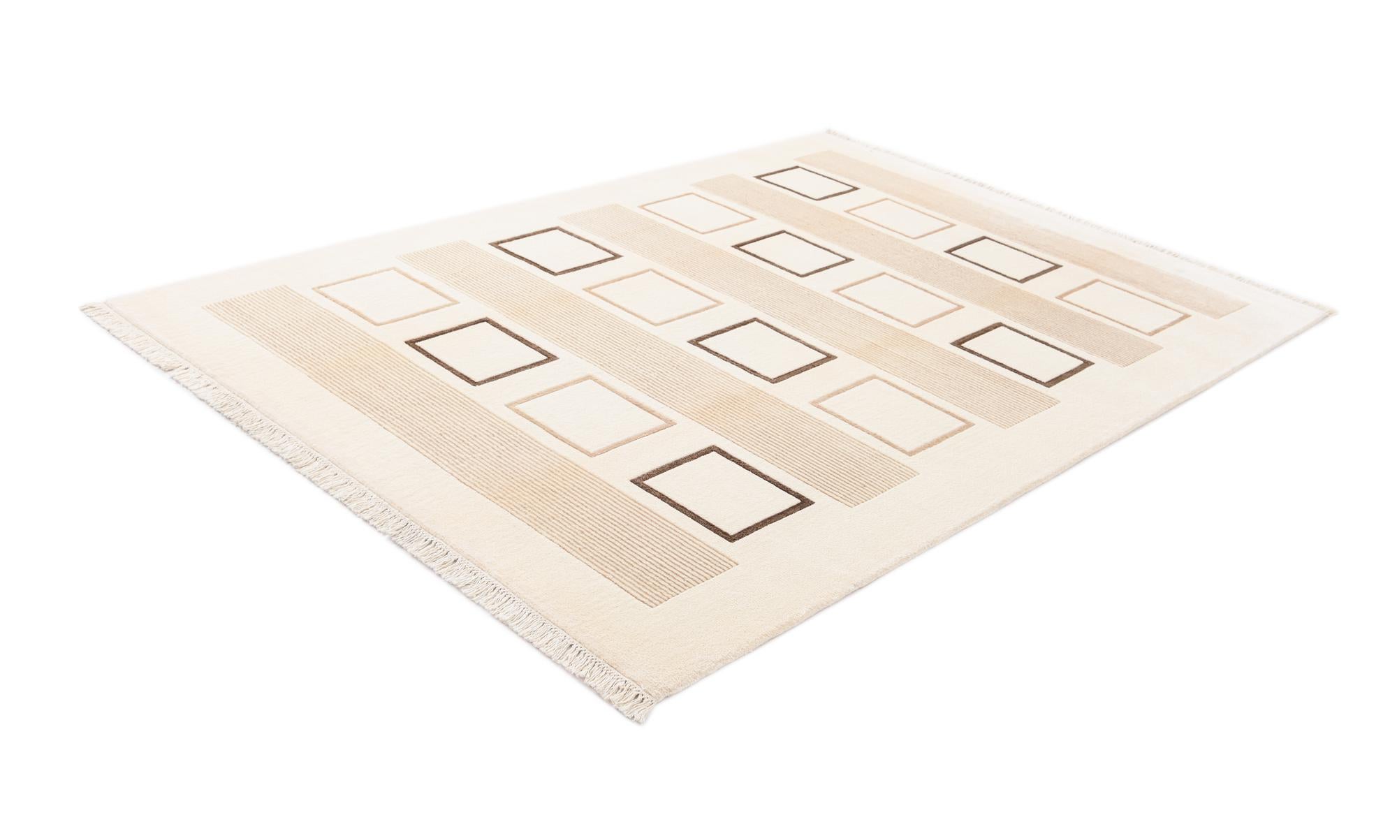 5' 8 x 8' 2 Hand Knotted Darya Wool Rug