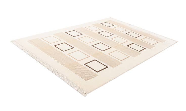 Detail image of 5' 8 x 8' 2 Hand Knotted Darya Wool Rug