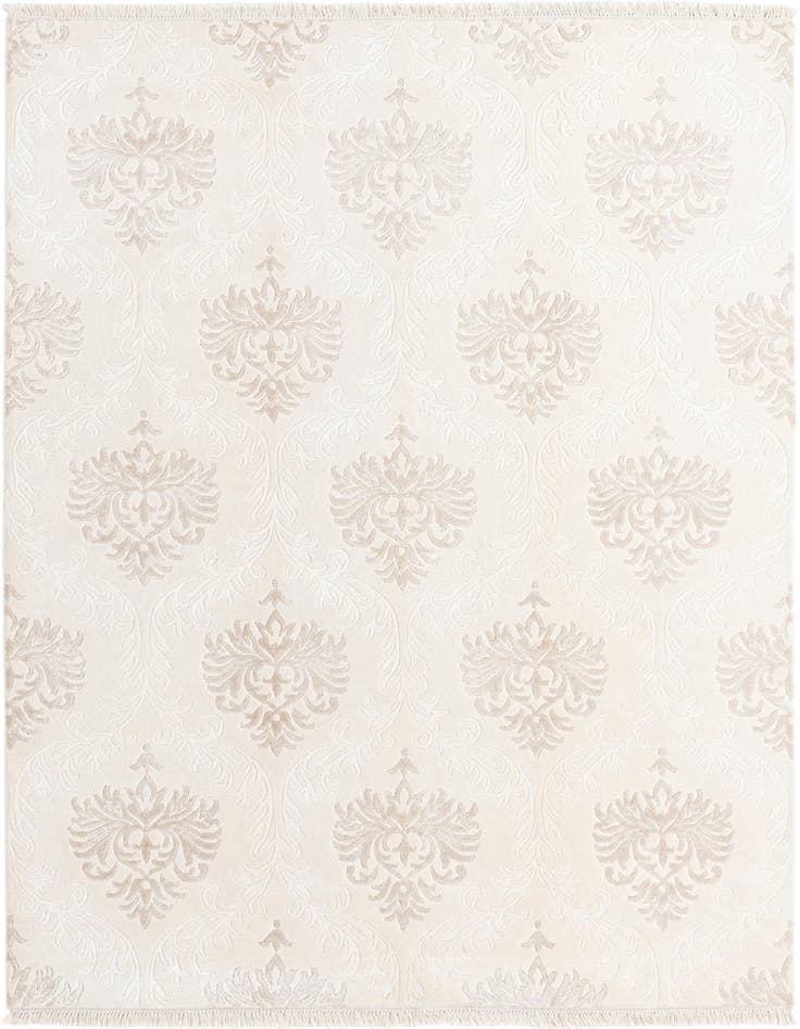 Detail image of 5' 7 x 8' Hand Knotted Darya Wool Rug