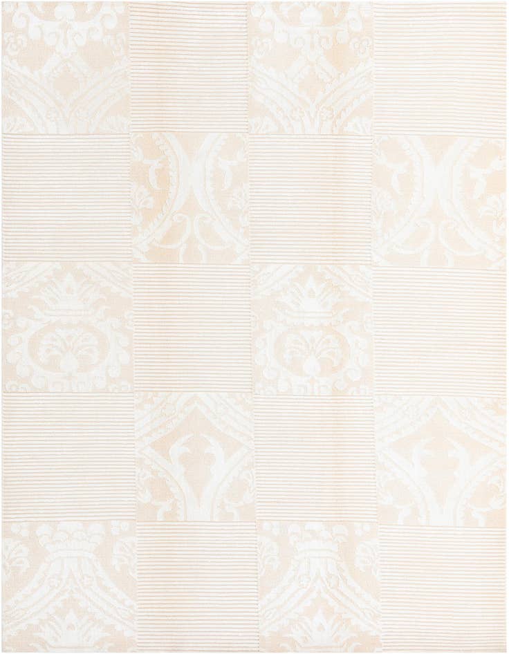 Detail image of 5' 9 x 8' Hand Knotted Darya Wool Rug
