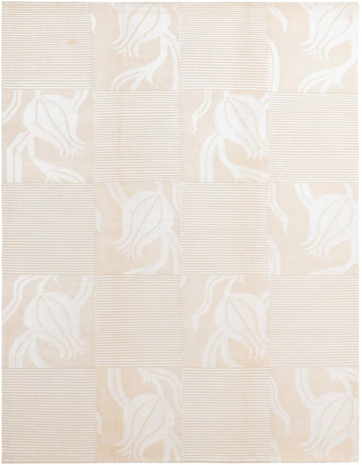 Detail image of 5' 7 x 8' Hand Knotted Darya Wool Rug