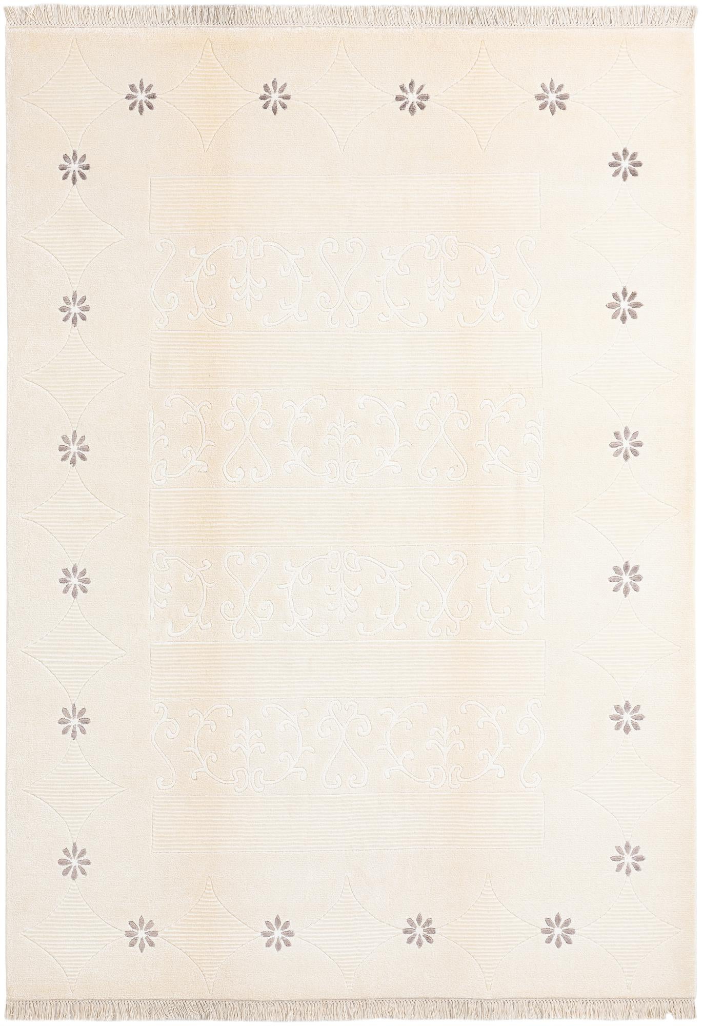 5' 9 x 8' Hand Knotted Darya Wool Rug