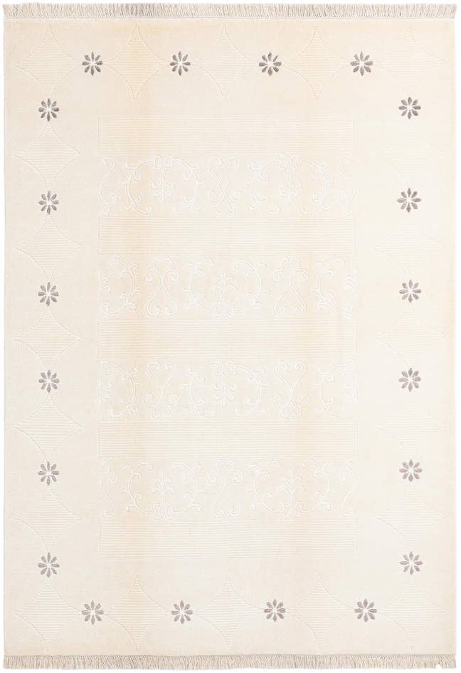 Detail image of 5' 9 x 8' Hand Knotted Darya Wool Rug