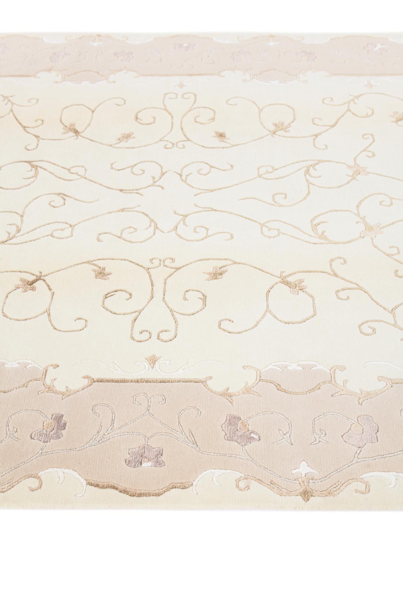 5' 7 x 7' 10 Hand Knotted Darya Wool Rug