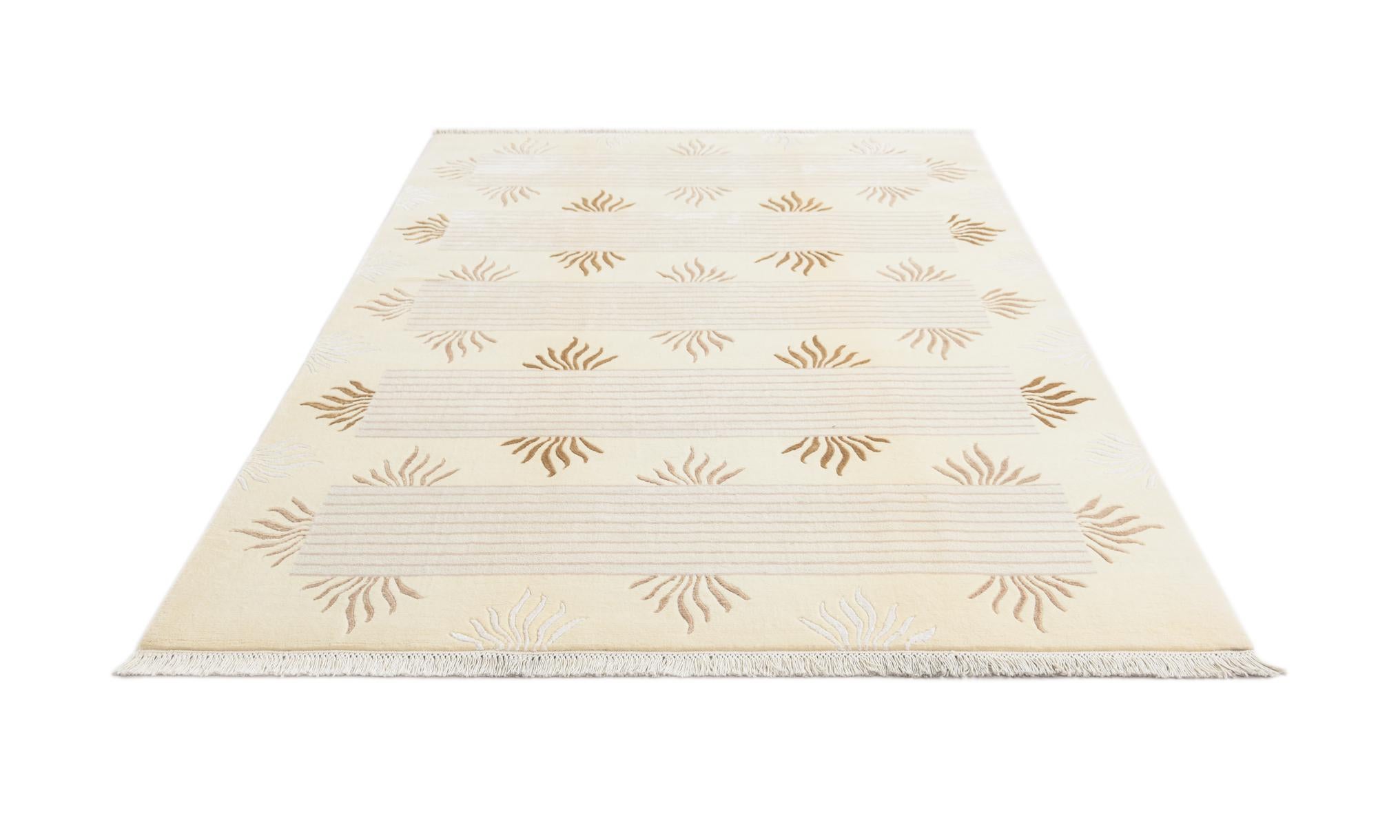 5' 7 x 7' 10 Hand Knotted Darya Wool Rug
