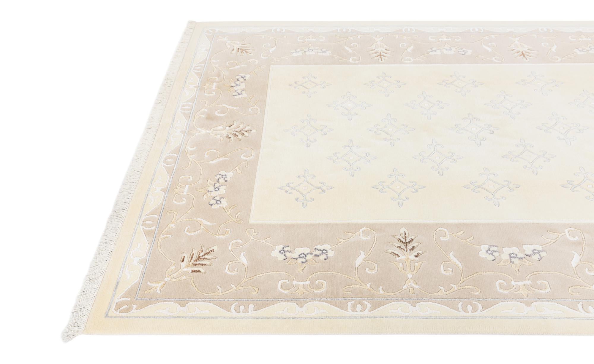 5' 5 x 8' Hand Knotted Darya Wool Rug
