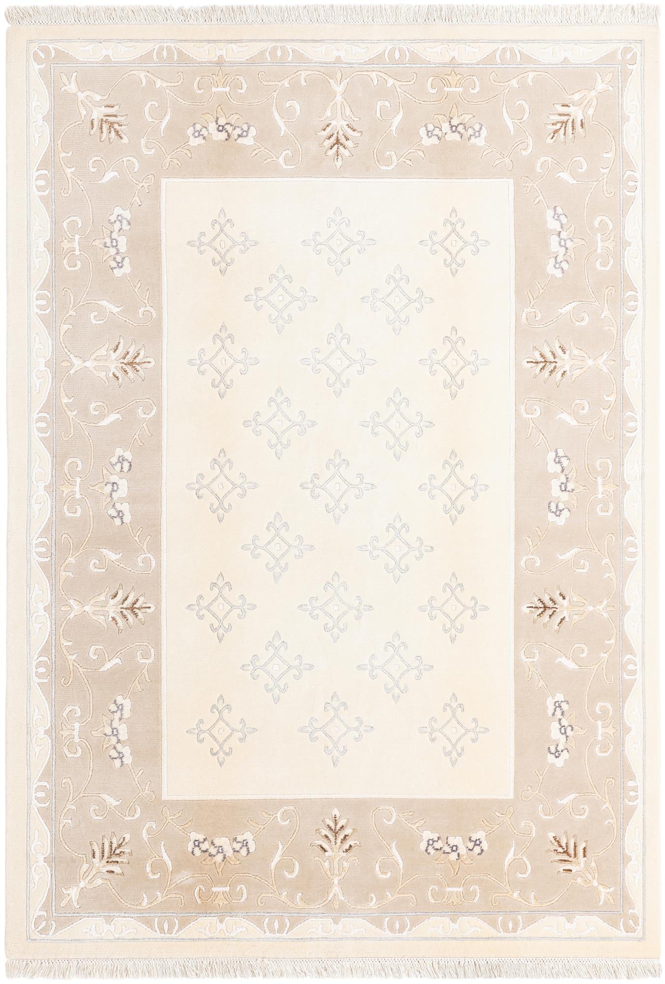 5' 5 x 8' Hand Knotted Darya Wool Rug