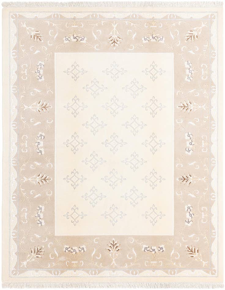 Detail image of 5' 5 x 8' Hand Knotted Darya Wool Rug