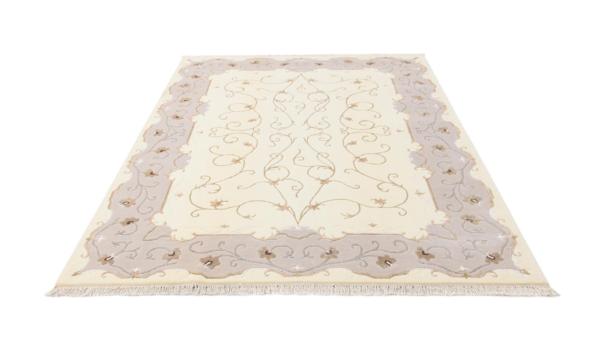 5' 9 x 7' 10 Hand Knotted Darya Wool Rug