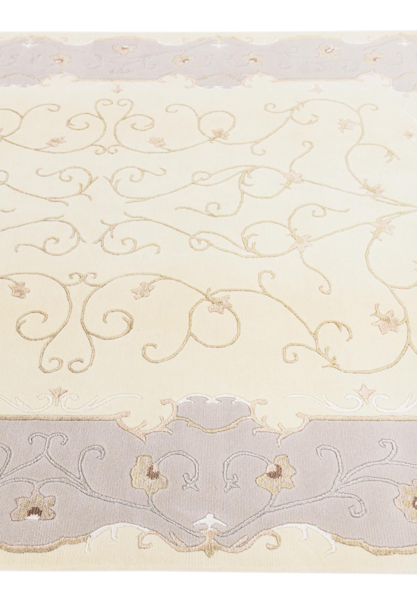 5' 9 x 7' 10 Hand Knotted Darya Wool Rug