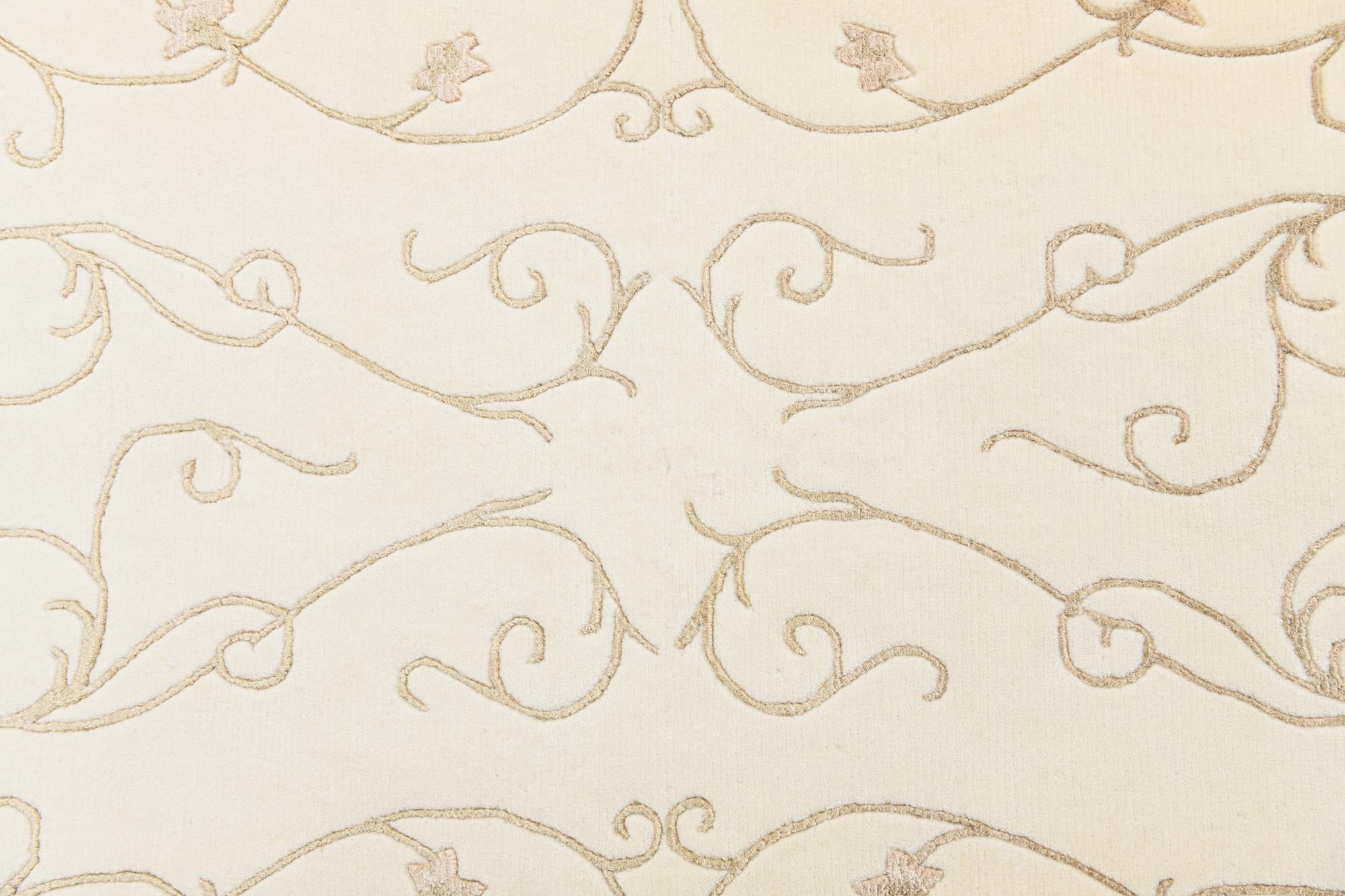 5' 9 x 7' 10 Hand Knotted Darya Wool Rug