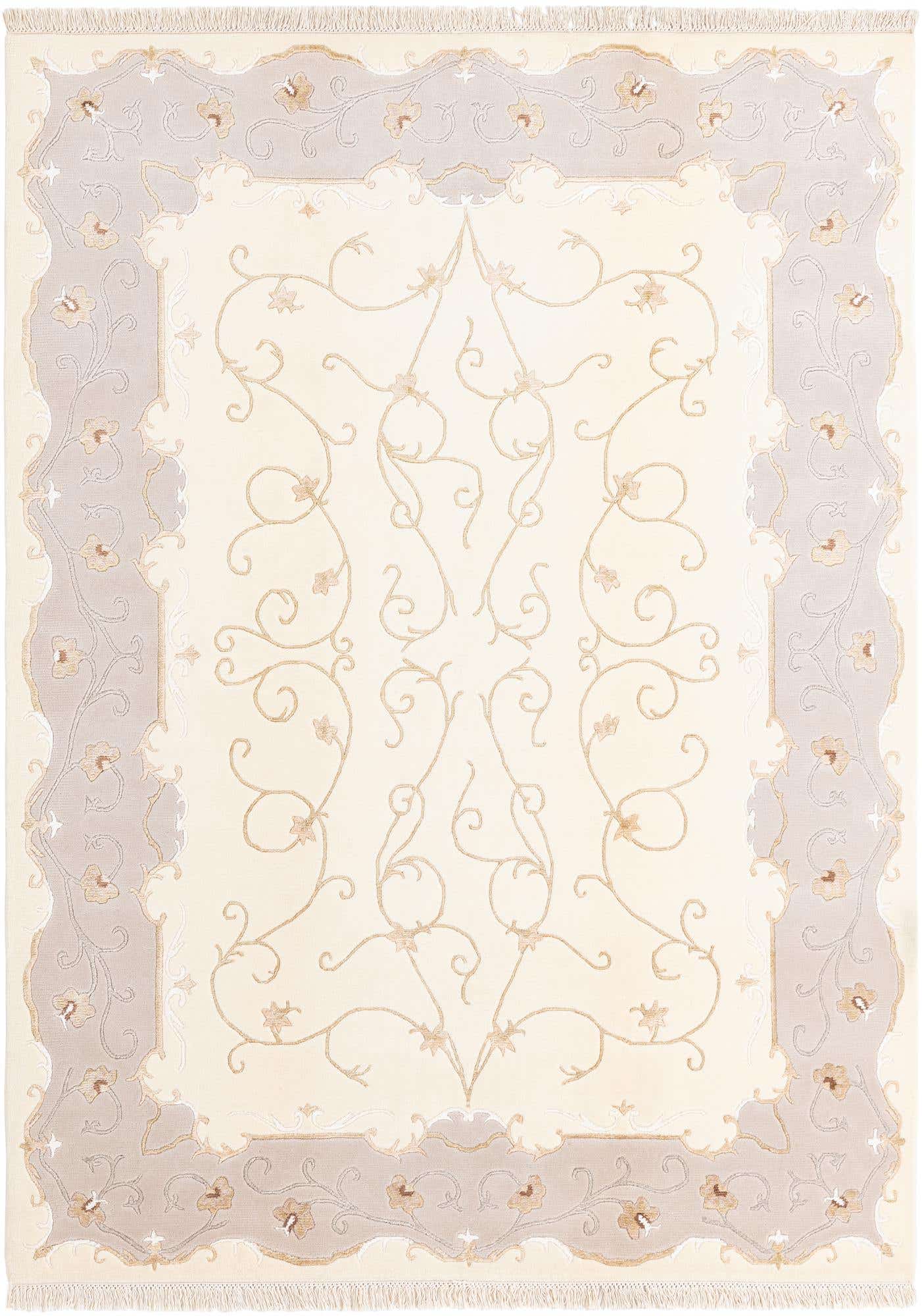 5' 9 x 7' 10 Hand Knotted Darya Wool Rug