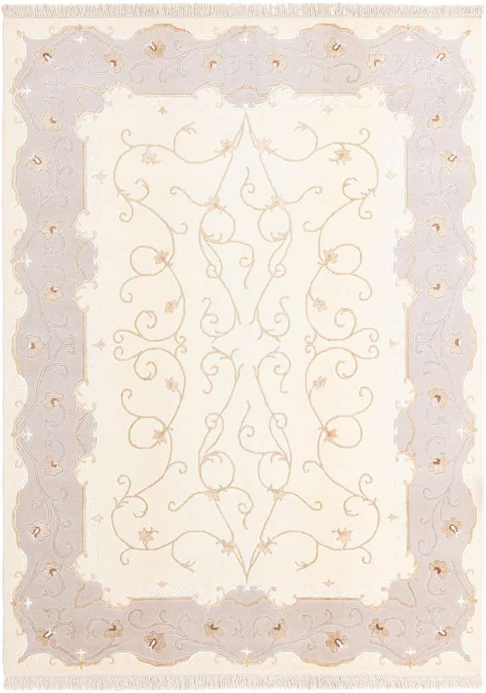 5' 9 x 7' 10 Hand Knotted Darya Wool Rug