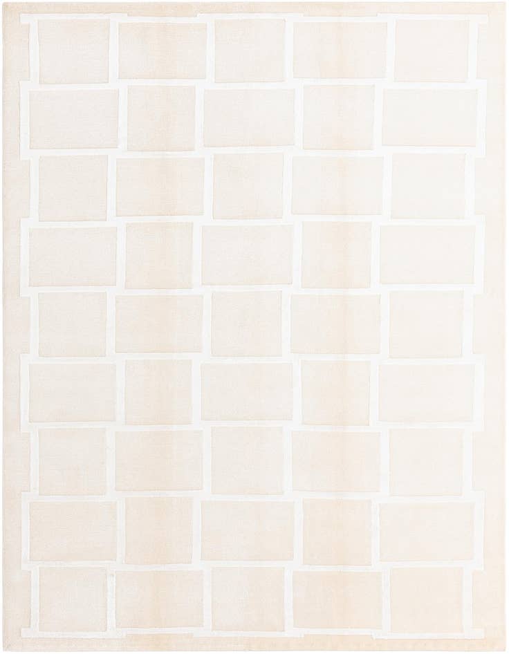Detail image of 5' 7 x 8' Hand Knotted Darya Wool Rug