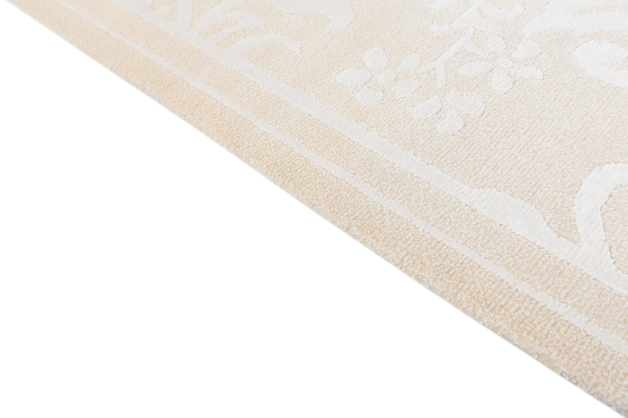 5' 9 x 7' 10 Hand Knotted Darya Wool Rug