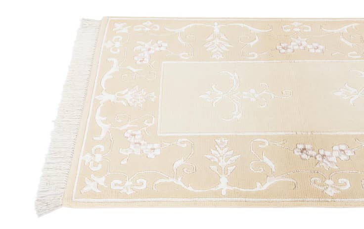 Detail image of 2' 7 x 4' 10 Hand Knotted Darya Wool Rug