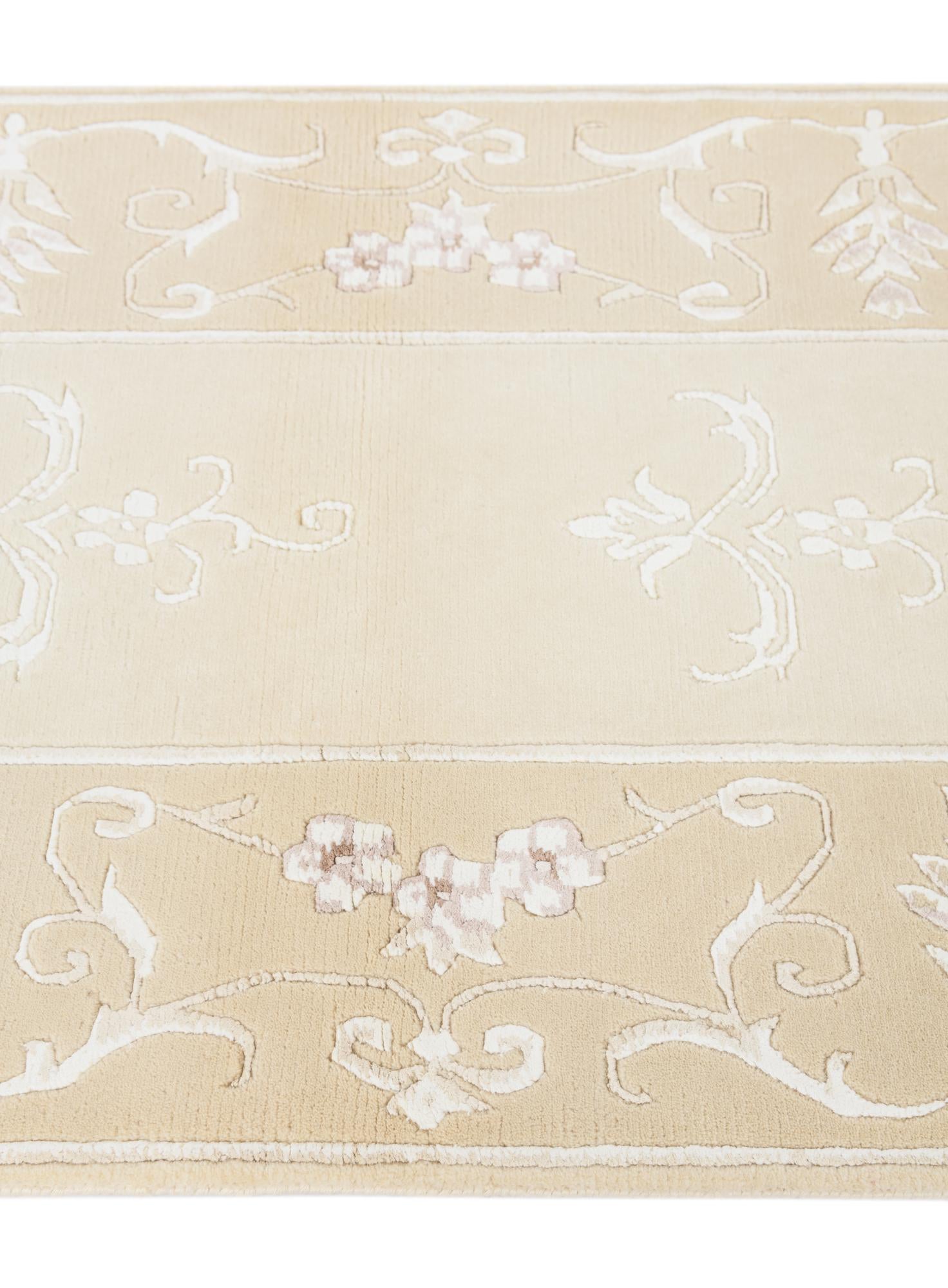 2' 7 x 4' 10 Hand Knotted Darya Wool Rug