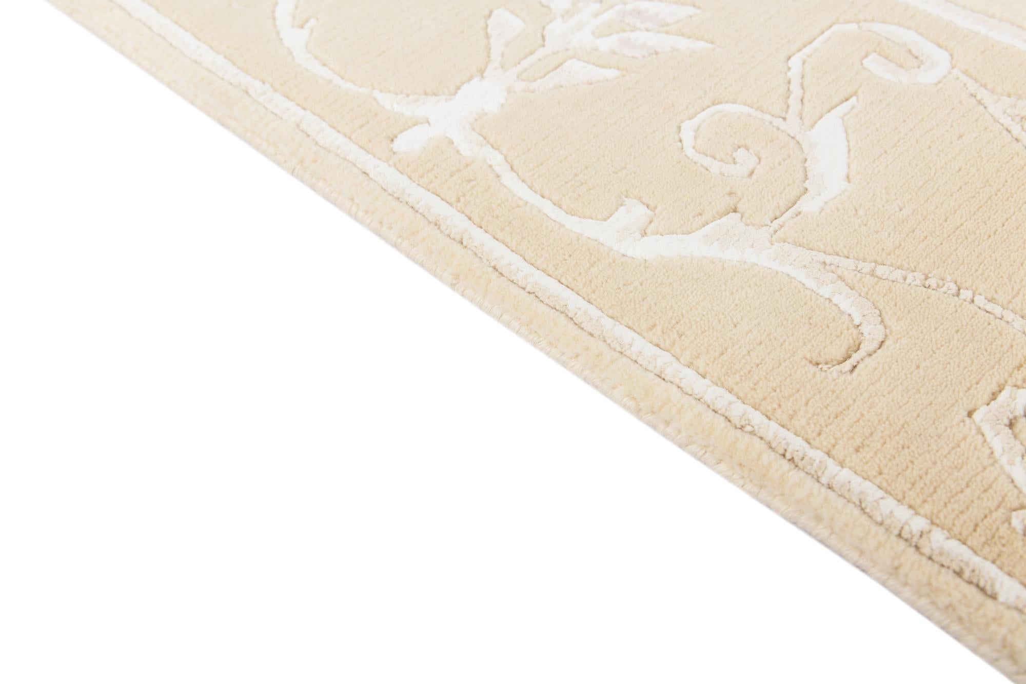 2' 7 x 4' 10 Hand Knotted Darya Wool Rug