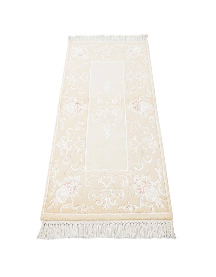 Detail image of 2' 8 x 4' 9 Hand Knotted Darya Wool Rug