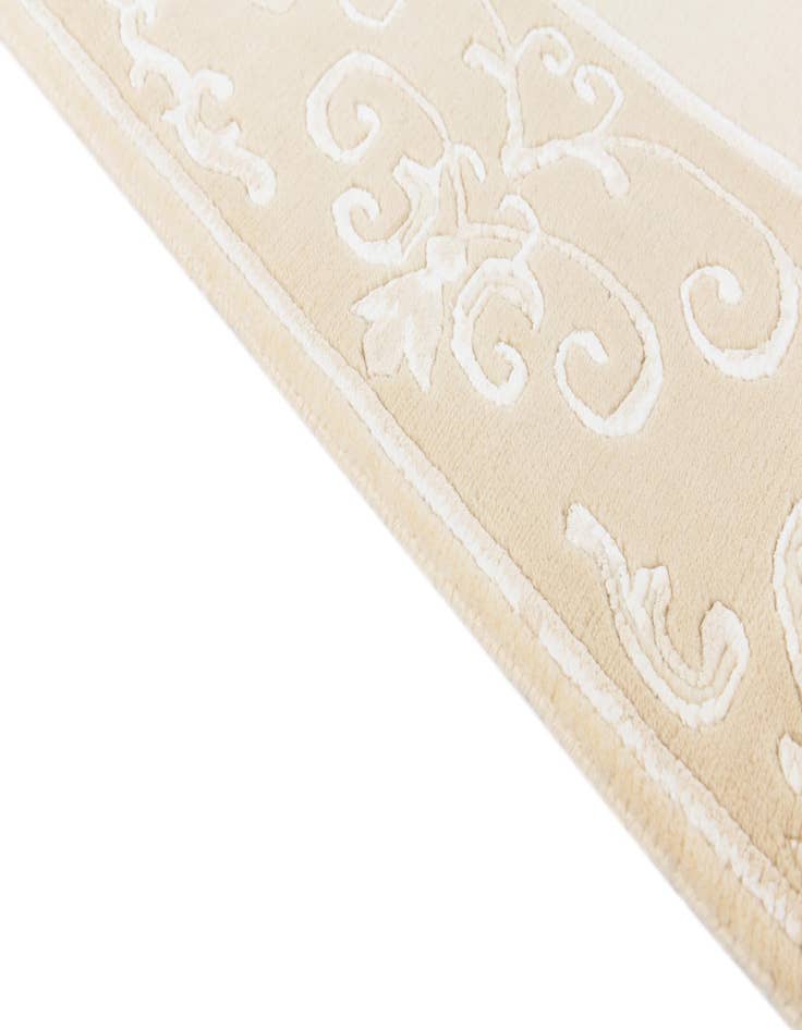 Detail image of 2' 8 x 4' 9 Hand Knotted Darya Wool Rug