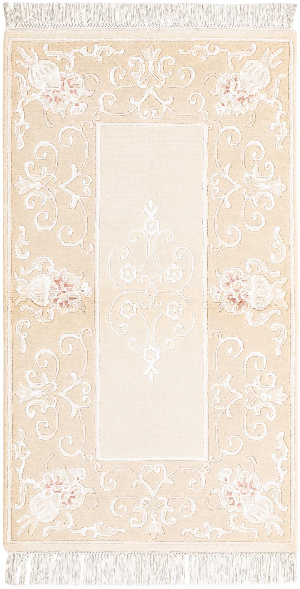 2' 8 x 4' 9 Hand Knotted Darya Wool Rug
