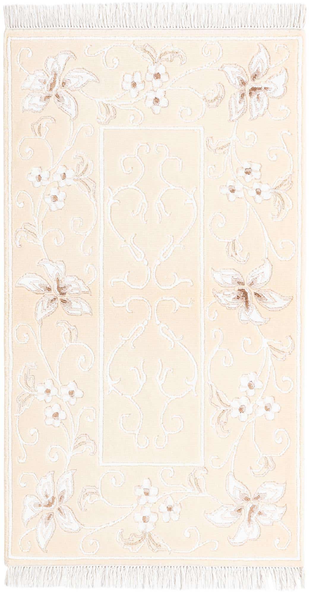 2' 7 x 4' 8 Hand Knotted Darya Wool Rug