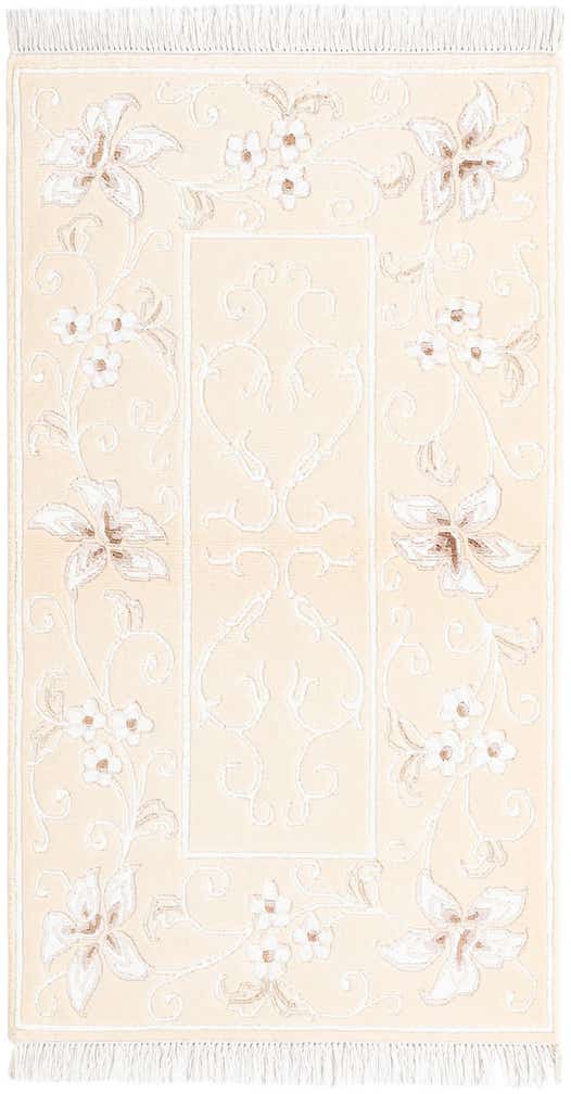 2' 7 x 4' 8 Hand Knotted Darya Wool Rug