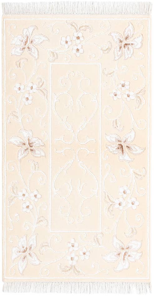 Detail image of 2' 7 x 4' 8 Hand Knotted Darya Wool Rug