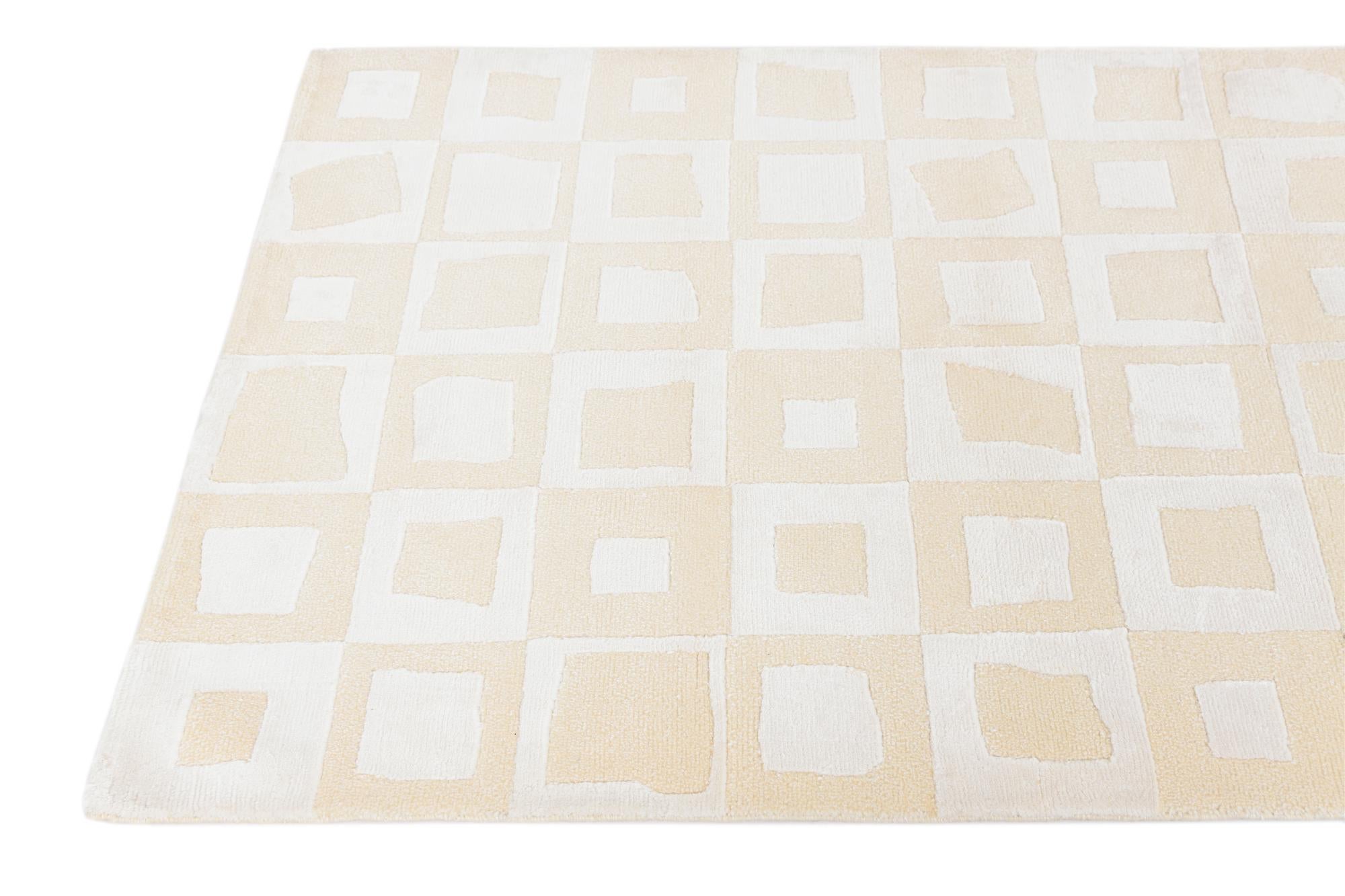 3' x 5' Hand Knotted Darya Wool Rug