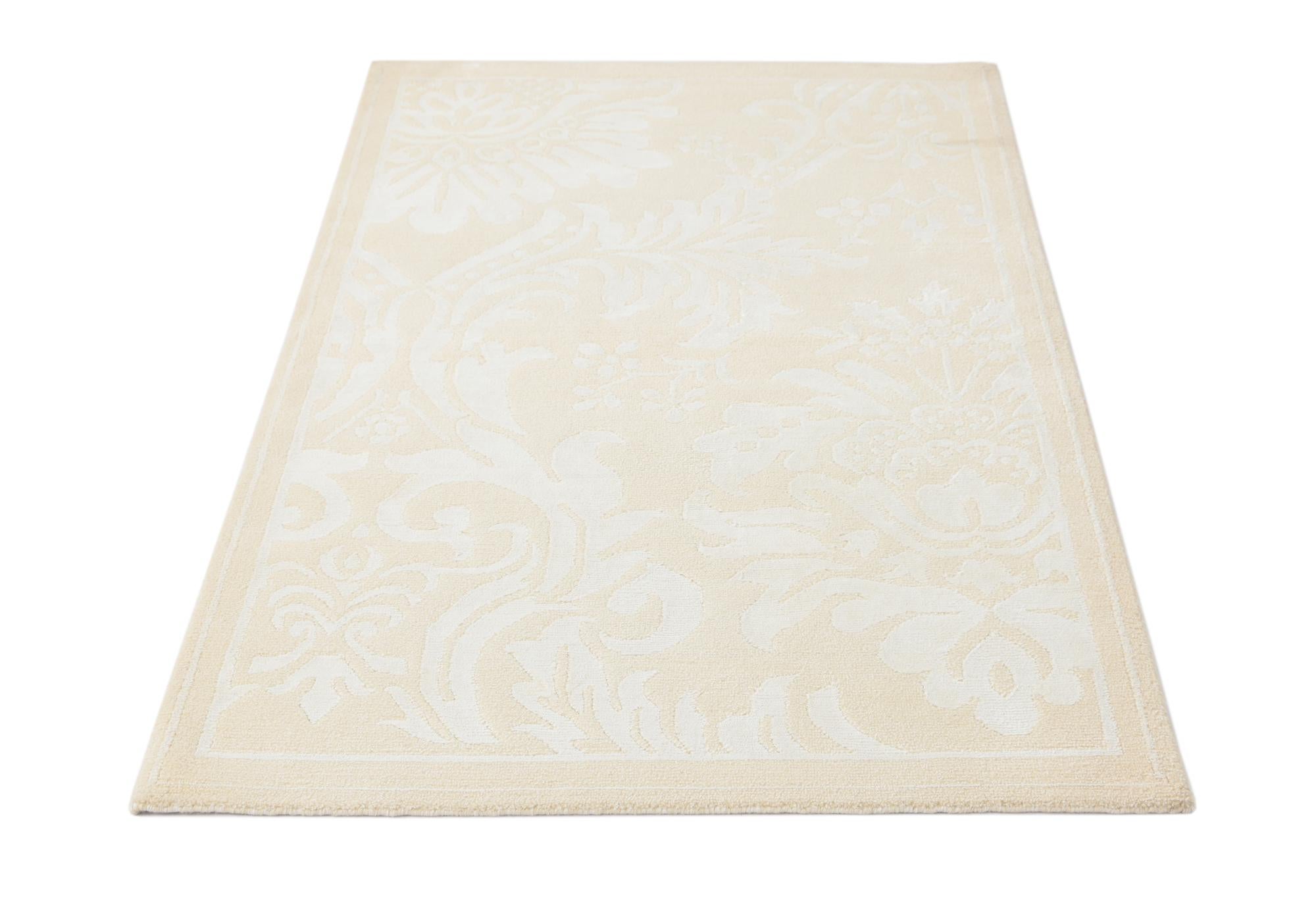 2' 11 x 4' 11 Hand Knotted Darya Wool Rug