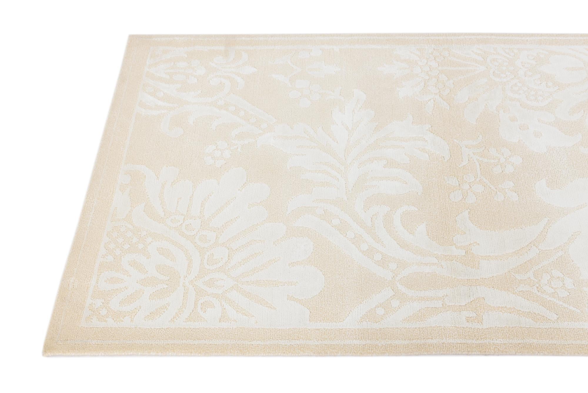 2' 11 x 4' 11 Hand Knotted Darya Wool Rug