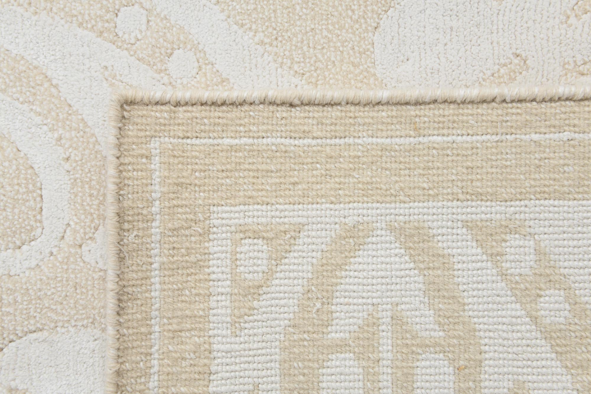 2' 11 x 4' 11 Hand Knotted Darya Wool Rug