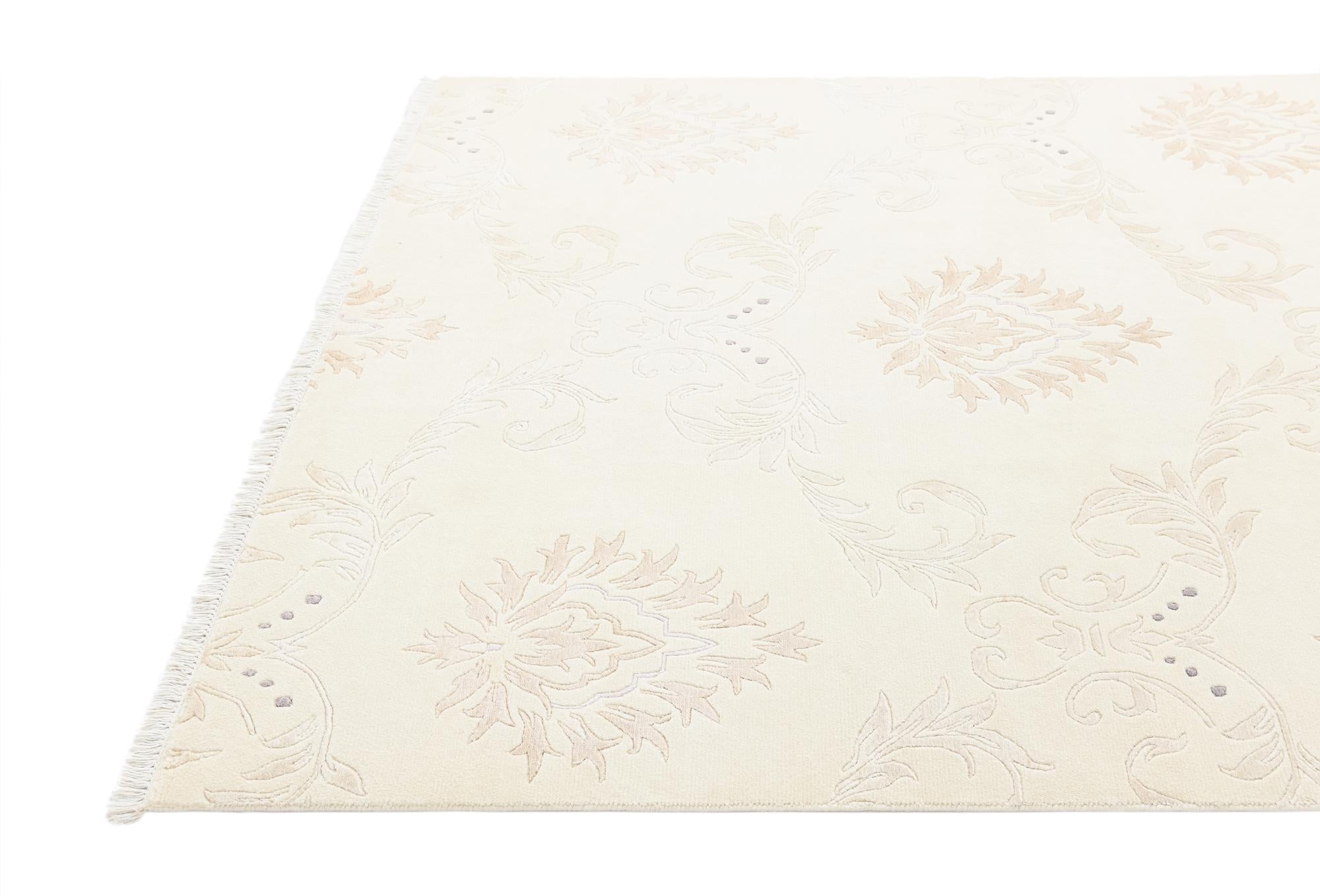 5' 5 x 7' 10 Hand Knotted Darya Wool Rug