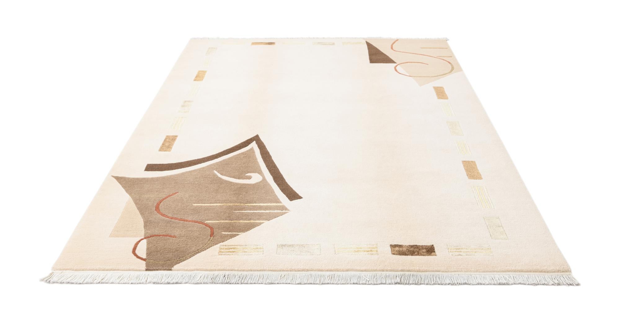 5' 7 x 7' 9 Hand Knotted Darya Wool Rug
