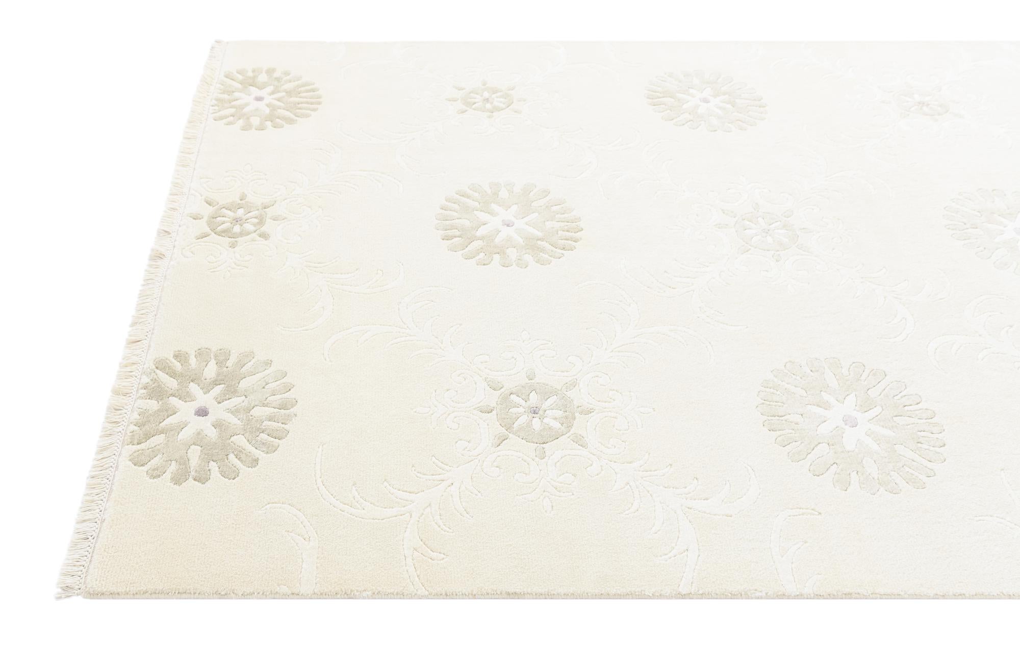 5' 6 x 8' Hand Knotted Darya Wool Rug