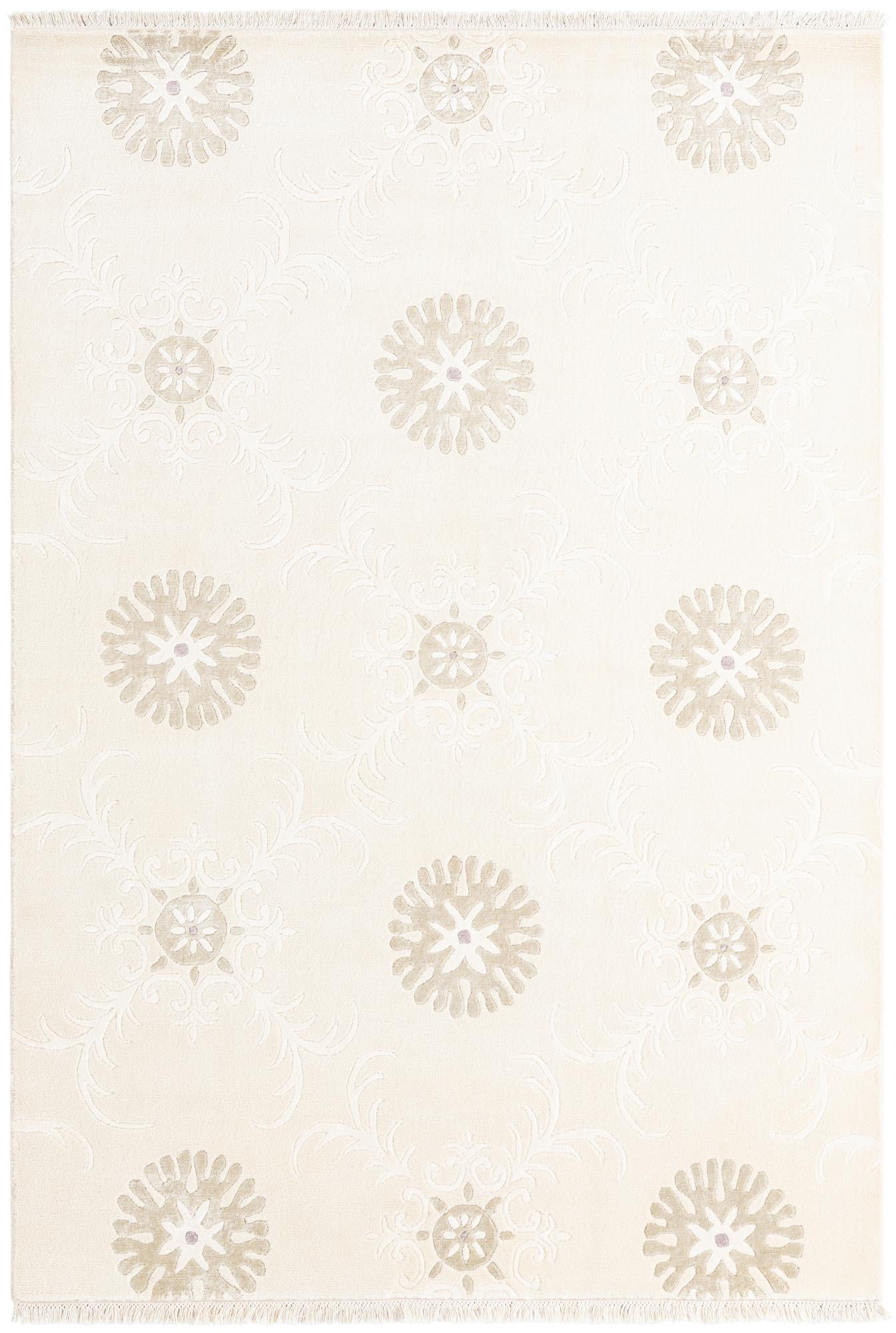5' 6 x 8' Hand Knotted Darya Wool Rug