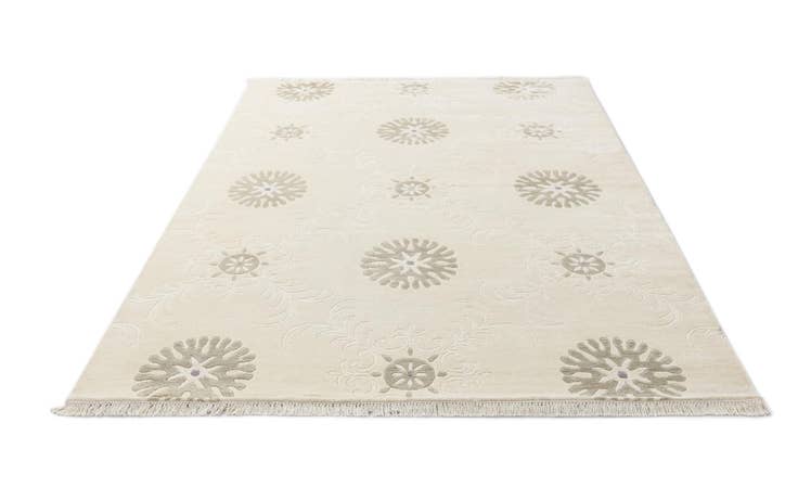 Detail image of 5' 6 x 8' Hand Knotted Darya Wool Rug
